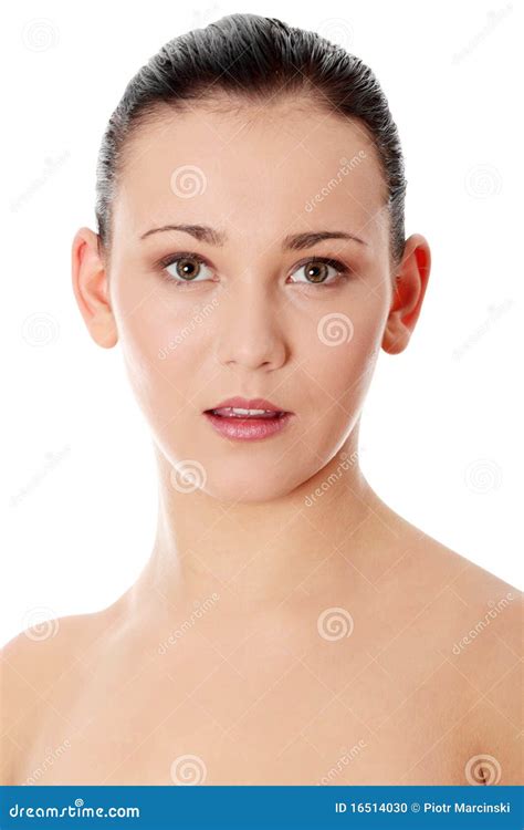 Piękna naga kobieta zdjęcie stock Obraz złożonej z sereneness