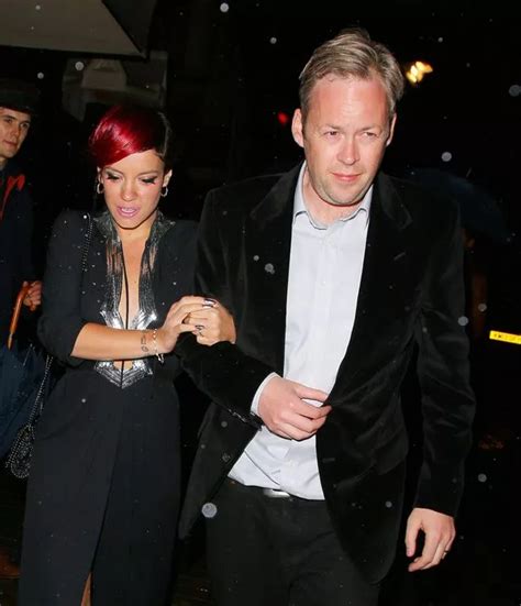 Lily Allen Leg Bombs In Rare Appearance With Husband Sam Cooper On Romantic Chiltern Firehouse