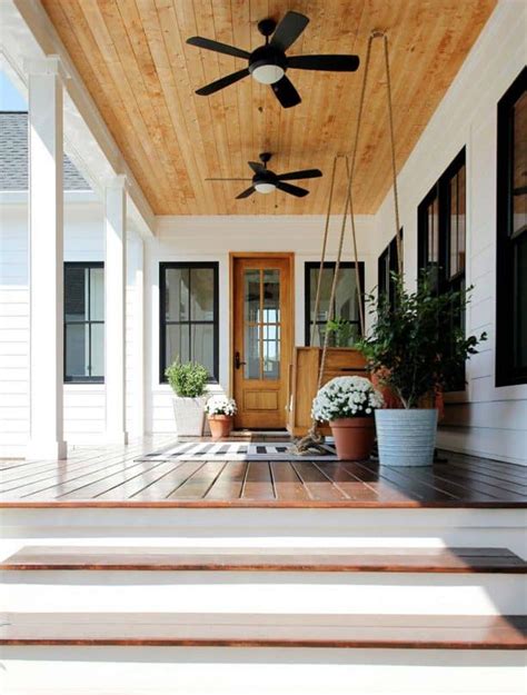Others, like the 1×8 boards used here, have a groove down the middle of one face to give the impression of more, narrower boards. 16 Impressive Tongue and Groove Porch Ceiling Ideas to Get ...