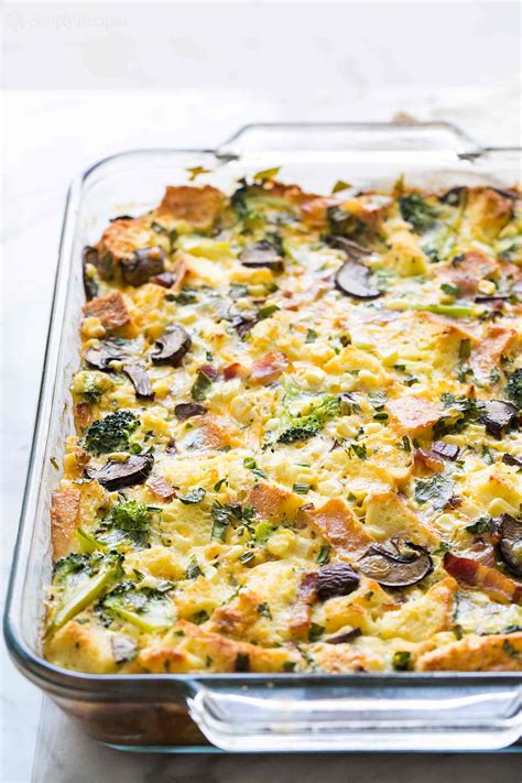 The Best Ideas For Breakfast Casserole With Bread Slices Best Recipes