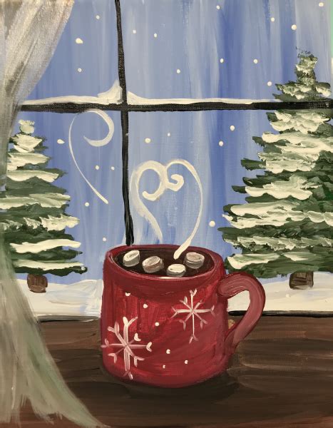 Hot Chocolate Painting