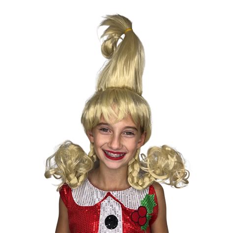 Cindy Lou Who Wig Etsy