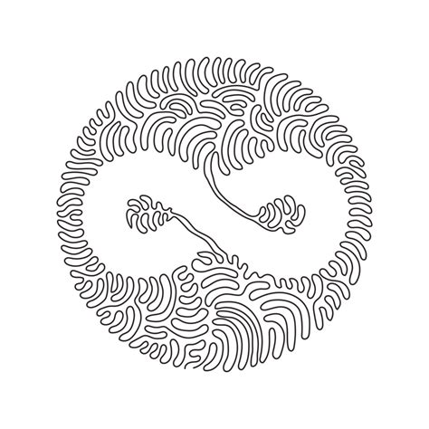 single one line drawing infinity logo creative style infinity sign and lettering elements on