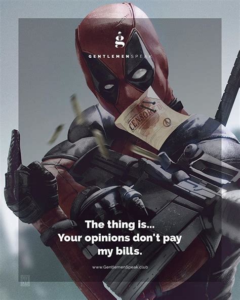 Deadpool Quote About Life 15 Epic Quotes By Deadpool That Prove He Is