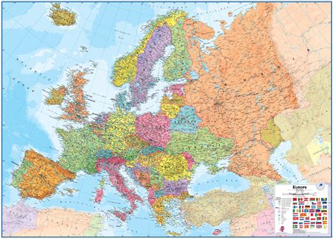 Politische Karte Europa Karte