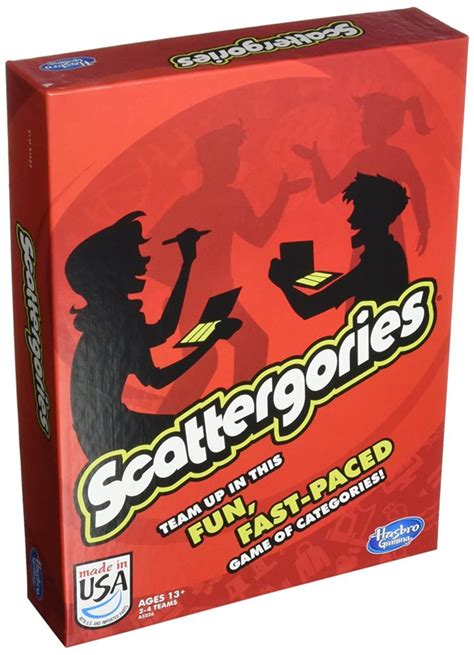 Scattergories Board Game By Hasbro Age 13 Maya Toys