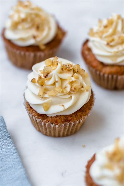 Melt In Your Mouth Carrot Cake Cupcakes