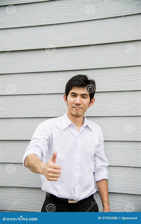 The Man With Good Job Stock Photo Image Of Finger Student 37933388
