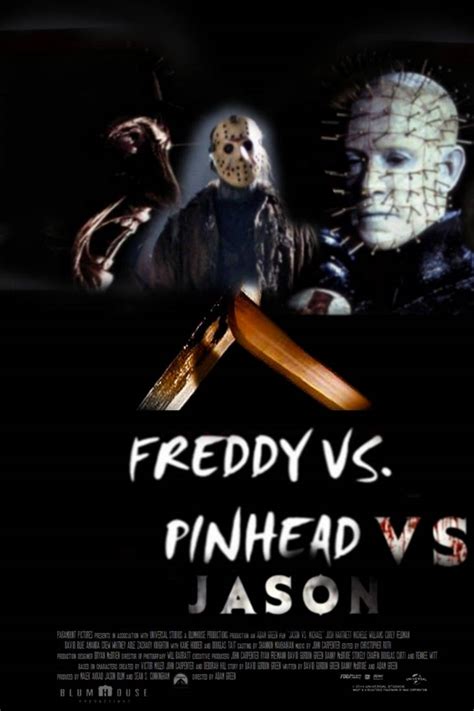 Freddy Vs Jason Vs Pinheadhellraiser 6 By 91w On Deviantart