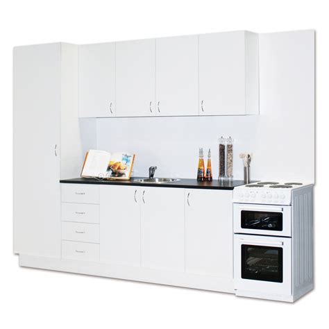 Practa Complete Modular Economy Kitchen Flat Pack Bunnings New Zealand