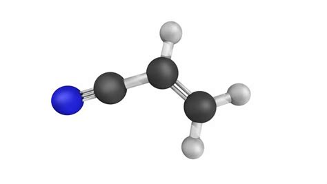 Butane Molecular Model Atoms Are Represented As Spheres In A Ball And