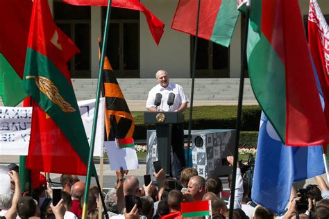 E U Rejects Belarus Election Calls For Sanctions On Responsible Parties The New York Times