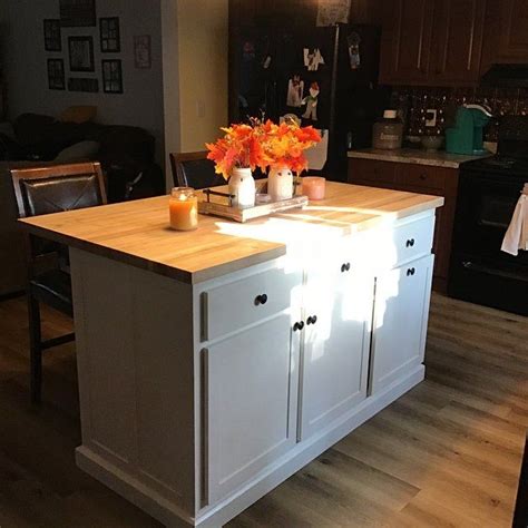 60 Kitchen Island With Countertop For Seating Custom Kitchen Island