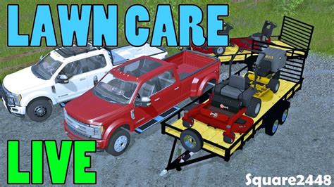 Farming Simulator 17 Lawn Care Live New 2017 Ford Zero Turn Mowers