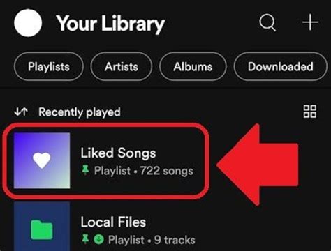 how to find your liked songs on spotify android authority