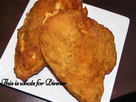 Use a cast iron pan to get them crispy and browned outside while juicy inside. Spicy Crispy Un-Fried Chicken Breasts - Crunchy BBQ ...