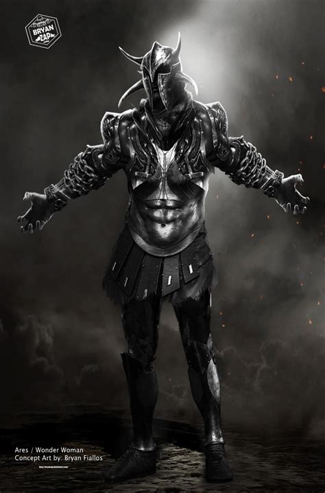 Ares Wonder Woman Movie Concept Art By Bryanzap On Deviantart