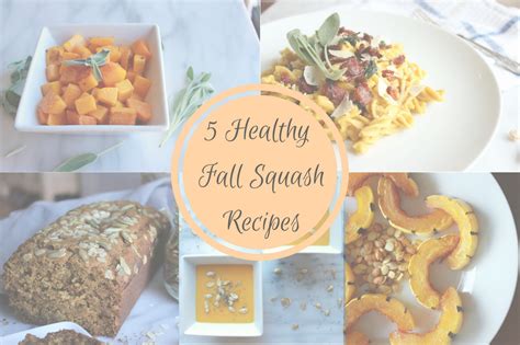 5 Healthy Fall Squash Recipes — Living Minnaly