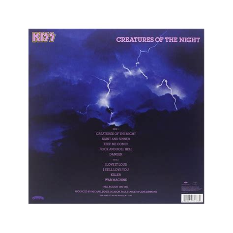 Creatures Of The Night Lp Kiss Official Store