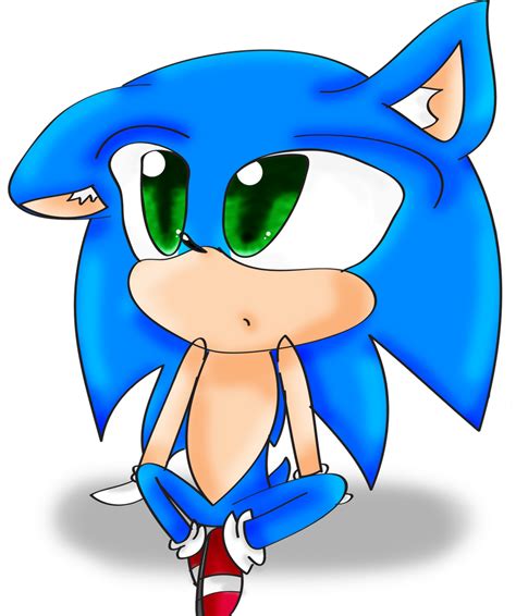Chibi Sonic By Shadaily On Deviantart