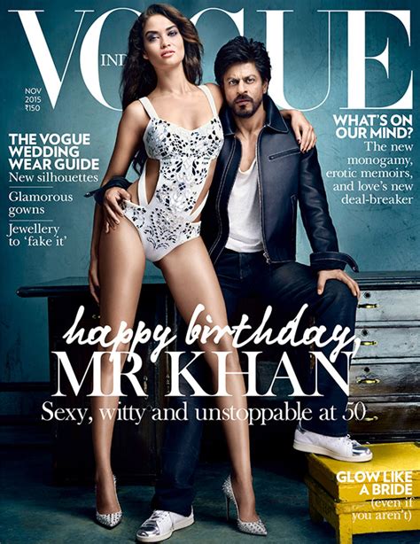 Shahrukh Khan Is Making 50 Look Fabulous On The Cover Of Vogue India