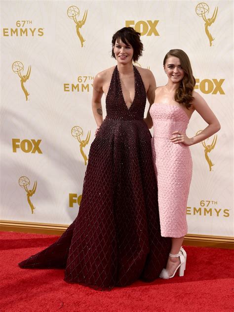 Maisie Williams 2015 Primetime Emmy Awards In Los Angeles