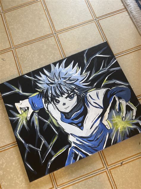 Acrylic Painting Hunter X Hunter Killua Furniture Home Living Home