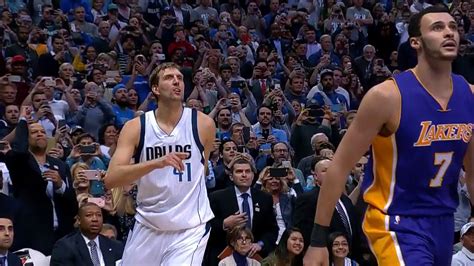 Dirk Nowitzki 30000 Point Game Tributes And Extended Highlights