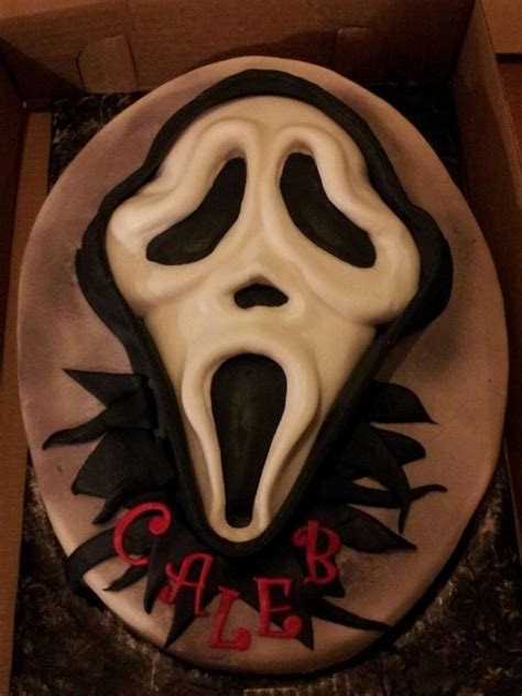 Scream — Birthday Cakes Halloween Cakes Tooth Cakes Midnight Snacks