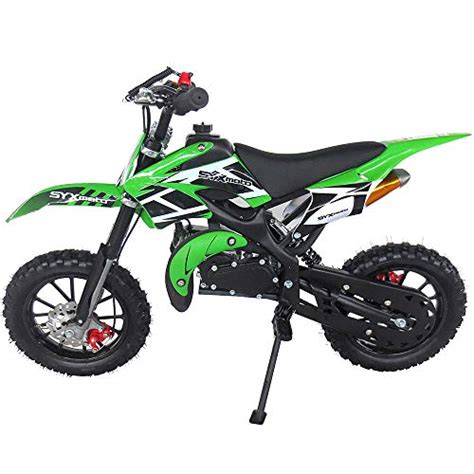 Syx Moto Kids Mini Dirt Bike Gas Power 2 Stroke 50cc Motorcycle