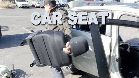 How To Remove A Passenger Seat 2015 Subaru Crosstrek Youtube