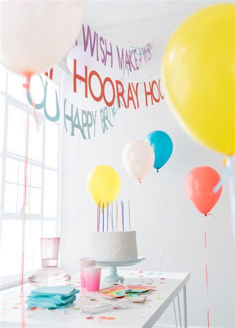 So, your daughter will be turning 16. DIY Happy Birthday Banners - The House That Lars Built