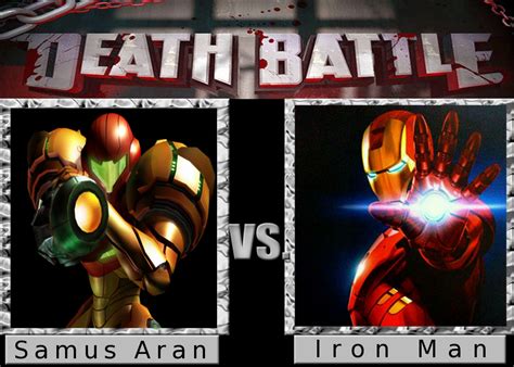 Death Battle Samus Aran Vs Iron Man By Spikejet2736 On Deviantart
