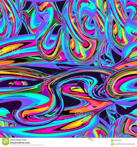Crazy Seamless Pattern 1 Stock Illustration Image Of