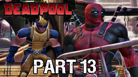 Deadpool Walkthrough Gameplay Part 13 X Men Ps4 Youtube