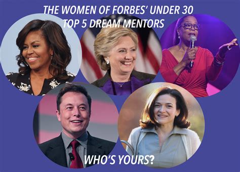 Heres Who Women On Forbes 30 Under 30 List Named As Their Dream Mentors