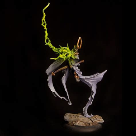 Moandain Arch Lich Dungeons And Dragons Miniature Painted By Aosol