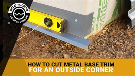 How To Install Base Trim For Metal Siding And Metal Wall Panels Includes