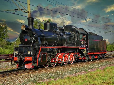 Russian Steam Locomotive Photograph By Anthony Dezenzio