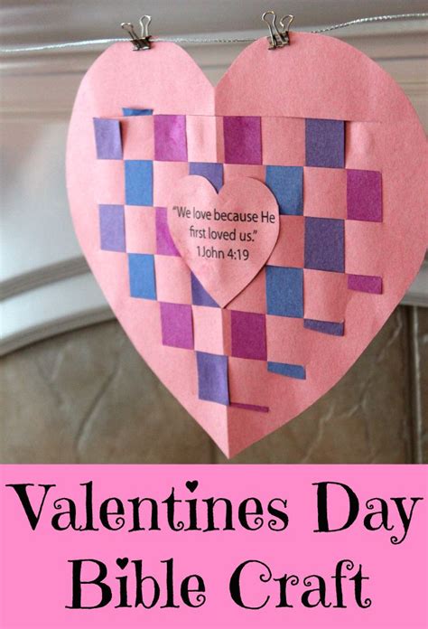 Valentines Day Bible Craft True Aim Valentines Day Crafts For Kids