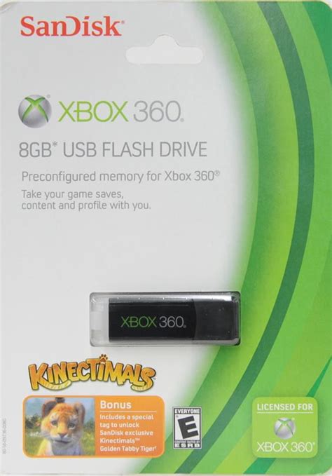 Sandisk Xbox 360 8gb Usb Flash Drive Xbox 360