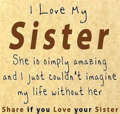 I Love All My Sistersshare If U Love Yours Sistersarethebest