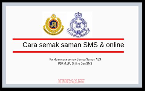 Ages sophisticated technology now allows us to make queries or matters related to our daily lives online. Panduan cara semak saman AES ,PDRM,JPJ Online Dan SMS