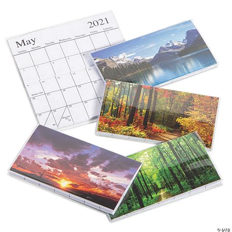 Download or print this free 2021 calendar in pdf, word, or excel format. 2021 - 2022 Nature Pocket Calendars | Oriental Trading