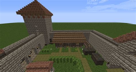 Fortified Medieval House Minecraft Map