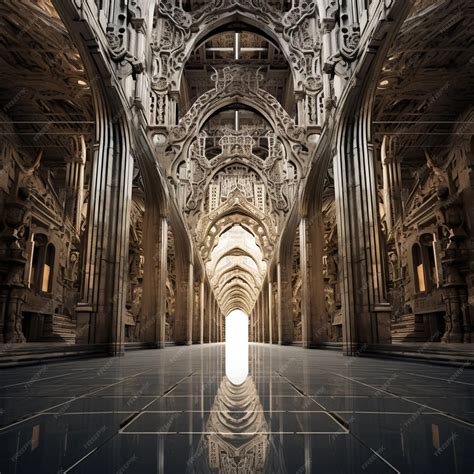 Premium AI Image | Step into a world where complexity meets color in a