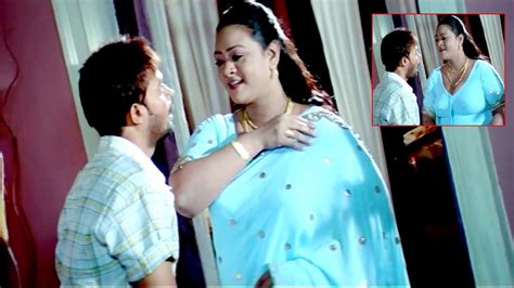 Shakeela And Shafi Fascination Scene Current Movie Scenes Telugu Movie Scenes Cine