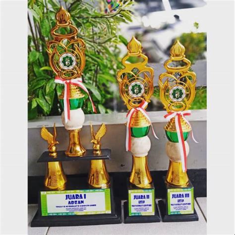 Soal siswa berprestasi untuk sd 2019. Piala Set juara 123 piala murah piala marmer | Shopee Indonesia