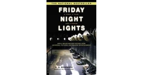 Friday Night Lights A Town A Team And A Dream Book Review Common
