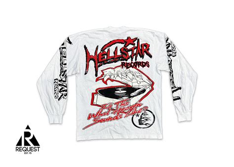 Hellstar Records Ls Tee “white”